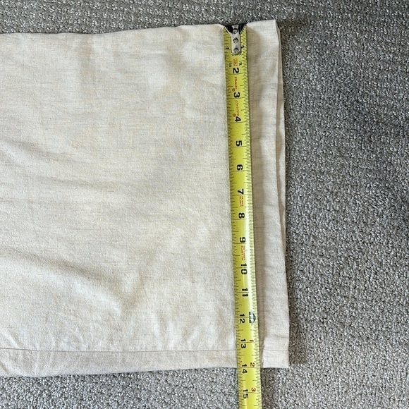 NWT June and Hudson Wide Leg Capri Length Oatmeal Color Pants - Picture 9 of 9